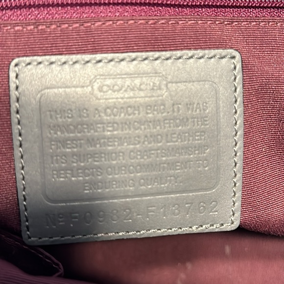 Coach Black and Gray Signature Optic Gallery Tote - Picture 7 of 12